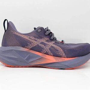 Asics Purple and Orange Athletic Shoes